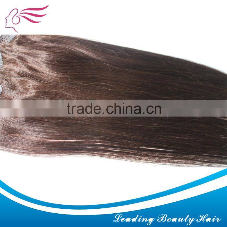 100% remy clip hair extension