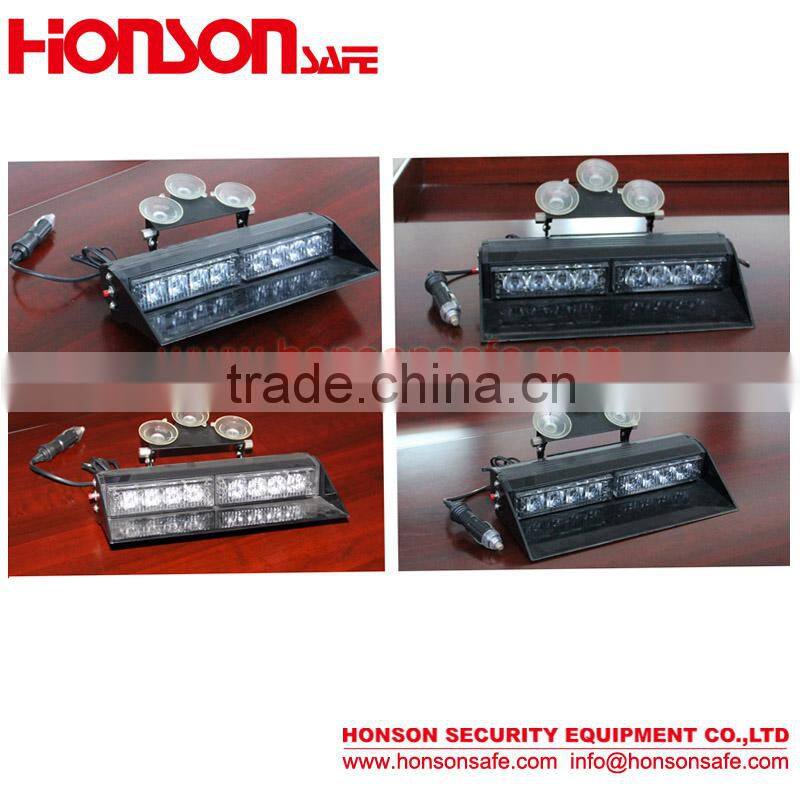 Super High Intensity LED Windshield/Deck/Dash Emergency Strobe Light HV-241