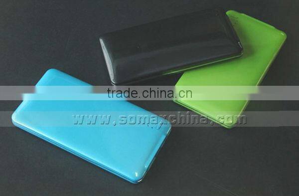 Colorful Polymer Power Bank 5000mah in Ultra-thin Design