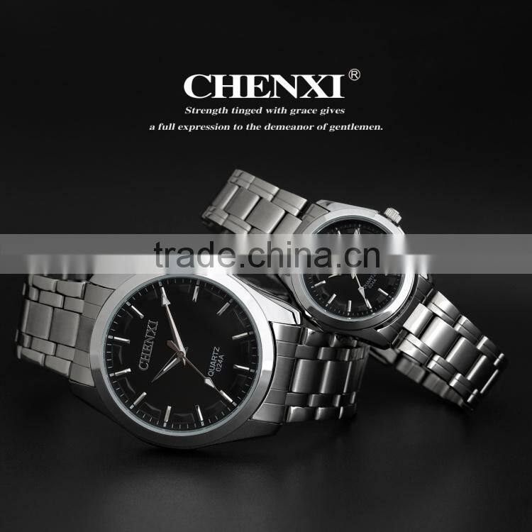Modern promotional man or woman ,lady's watch stainless steel watch 024AM&LS