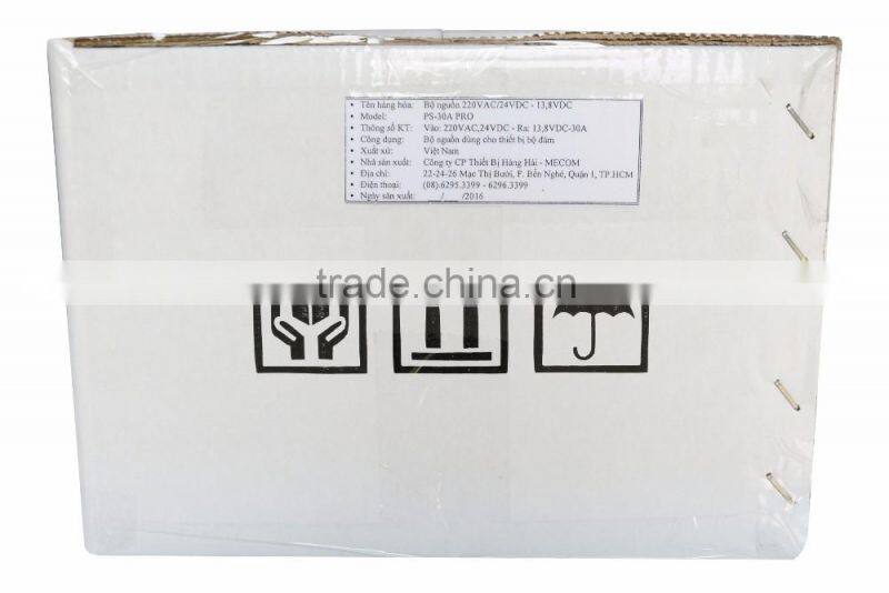 Marine Power Supply for Fishing Boat Input 110/220VAC/24VDC Output 13.8vdc, 30A