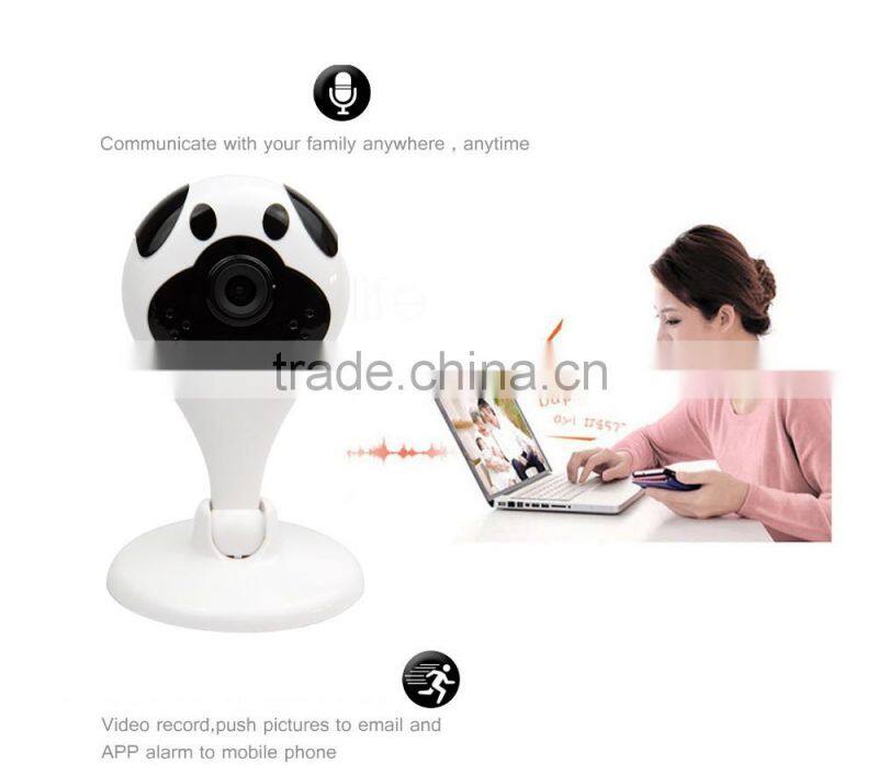 New model! Wireless Wifi alarm system wireless IP camera with alarm system