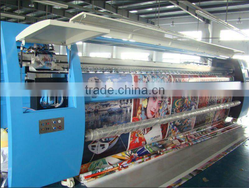 5m large format solvent printer with KM1024/14PL Print head
