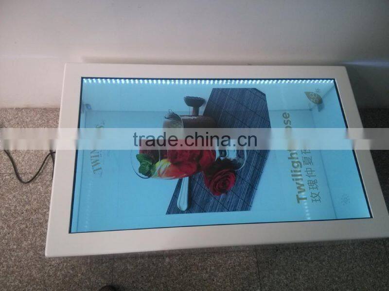 transparent LCD showcase box | touch showcase display
