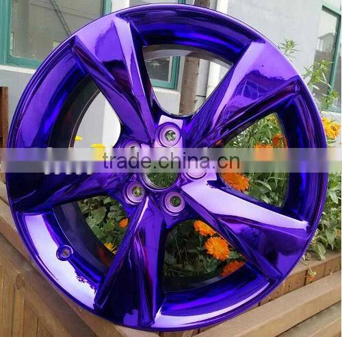 Car wheel hub vacuum magnetron sputtering coating machine