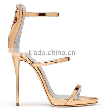 Three straps women elegant sandals your party choose shoes heels office women sandals