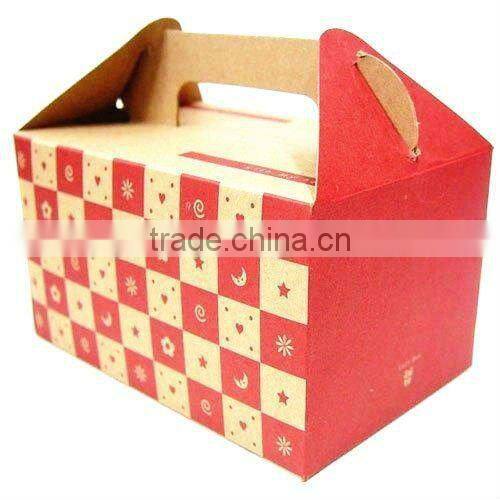 Fancy cake packaging box