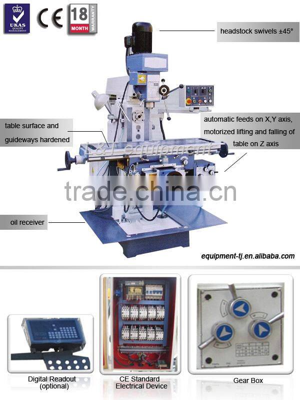 Fresadora ZX6350A H/Vertical Milling Machine