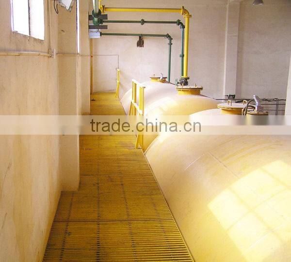 ISO Fiberglass pultruded grating walkway/frp walkway, chemcial resistant, big load bearing