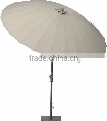 2.7M, Dia 38mm&1.1 Thickness Alu.Pole Garden Tilting Parasol With W/Crank