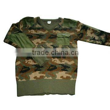 6 color Camouflage Military Pullover