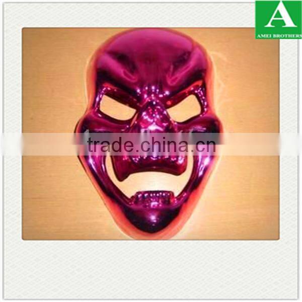 Good quality soft white plastic mask of vacuum thermoforming
