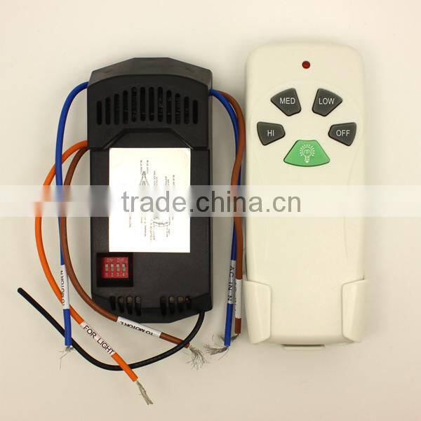 CMT-5RF high quality remote for ceiling fan with led light