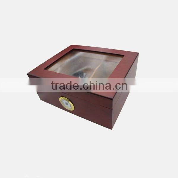 High-end Cherry wood Customized humidor with humidifier CY-L811