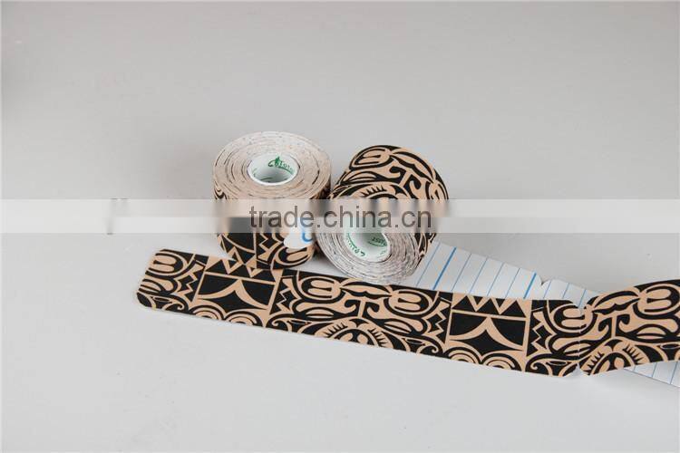 2" inch Bulk Roll Waterproof printed sports tape