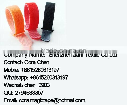 Good selling nylon luggage strap magic tape