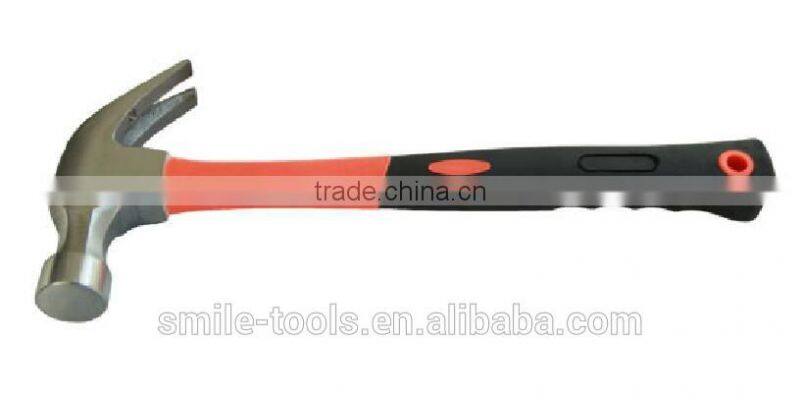 American head Claw hammer Carbon steel material comfortable rubber handle