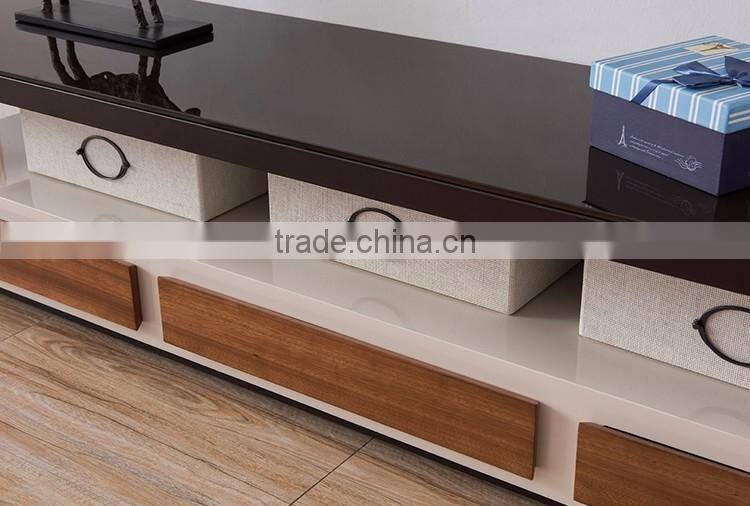 Special Design 3 Drawers Wooden TV Table