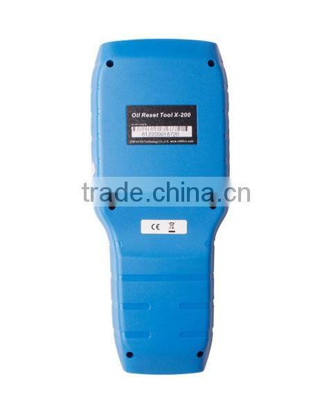 Multi-Brands OBD2 code scanner x200 oil reset tool x-200 update via offical website with best quality and high performance