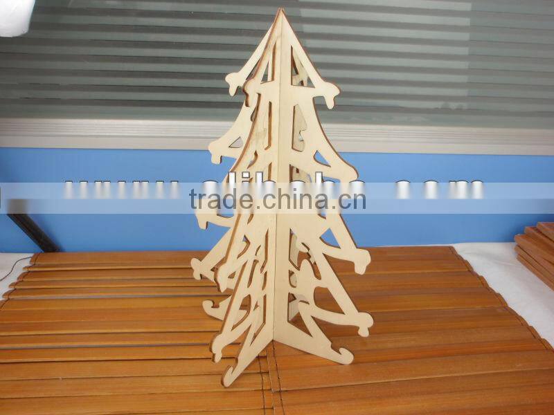 Wooden christmas tree