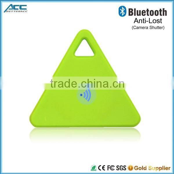 Bluetooth 4.0 Anti-lost/Anti-Theft Alarm Device/Tracker key Finder GPS Locator with Camera Remote Shutter and Recording Function