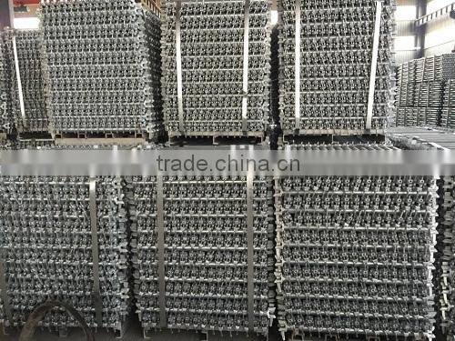 Casted steel Brace end for Ringlock scaffolding system