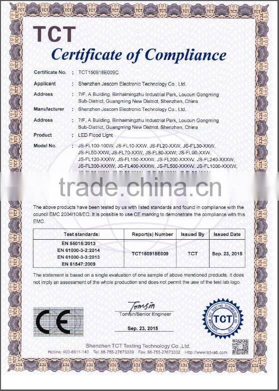 2016 alibaba new products High quality 150w waterproof led tunnel light