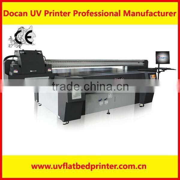 Docan large format digital inkjet uv printer with ricoh Gen5-7pl