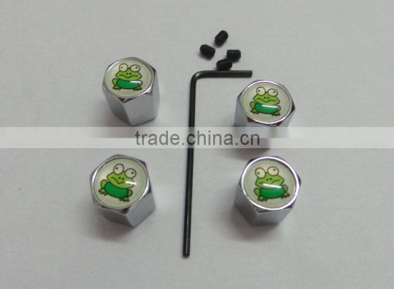 Custom Car Logo Wheel Hub Dust Cap Tyre Valve Cap