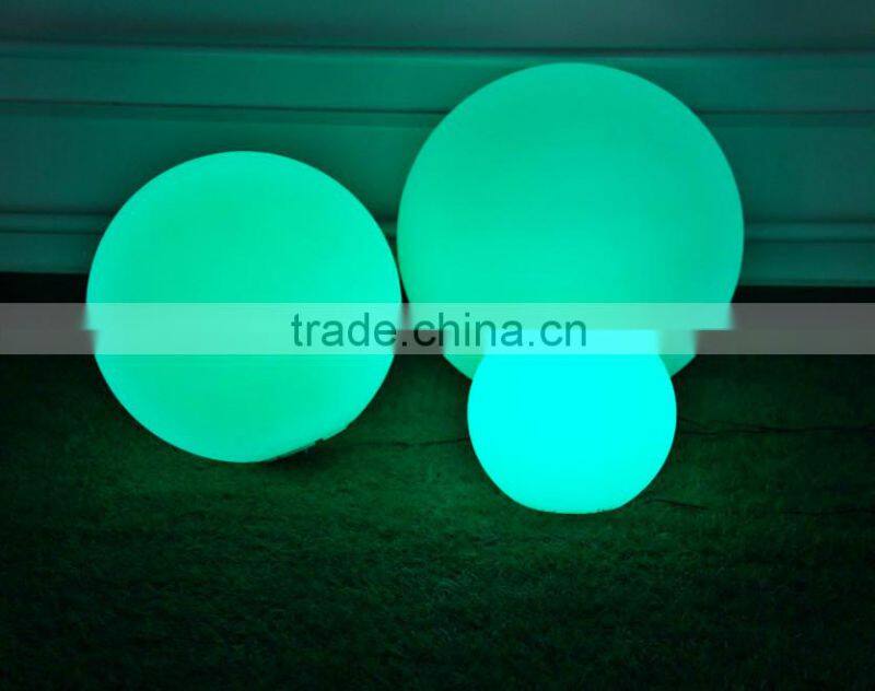Waterproof LED ball, plastic led balll light