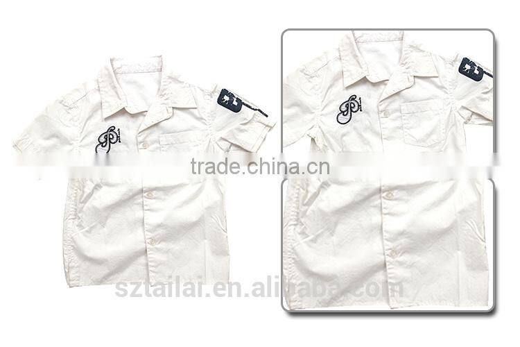 Garments supplier 2016 new Soft Cute 100% cotton shirt