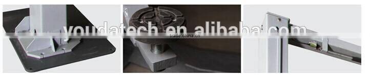 Gantry two post car lift, hydraulic baseless car lift