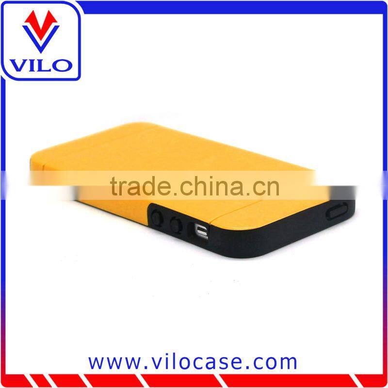 IMD TPU+PU shockproof leather mobile phone case for iPhone 5