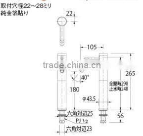 Wonderful wash basin of KAKUDAI is special quality and use long time