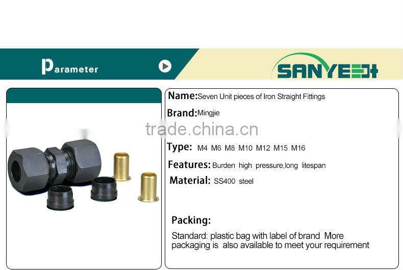 Quick 7 units high quality pipe bolt and nut