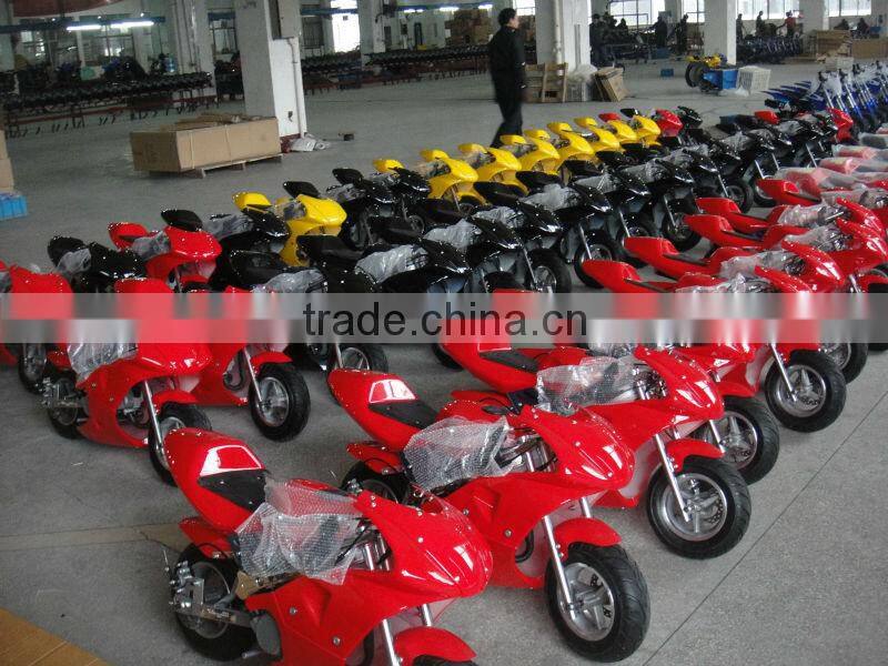 49cc mini cool pocket bike for kids with CE 2 stroke air cooled
