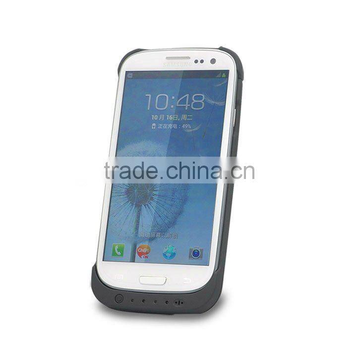 2200mAh ultrathin power bank case for samsung galaxy s3