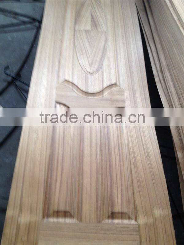 wood veneer door skin/teak wood door skin/molded melamine door skin