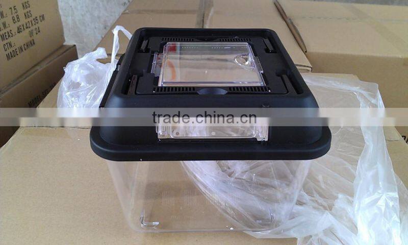 Transparent Plastic Pet Box for Reptiles small animals