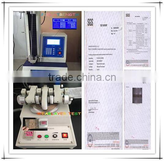 High quality color dark 3mm pvc flooring click great