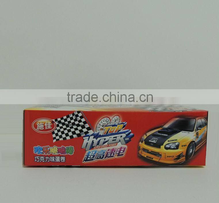 cookies paper box with window PVC