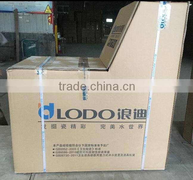Henan Lodo Ceramics sanitary toilet set in bathroom toilet suite