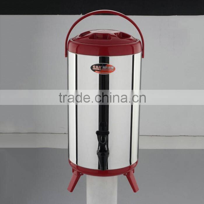 Stainless Steel Home Appliance Heat Insulation Ice Bucket with Faucet