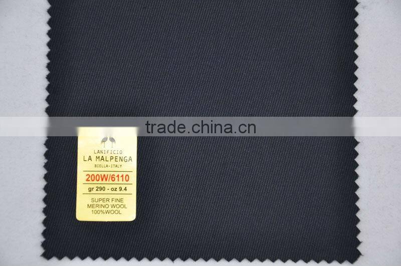 twill pure wool wholesale garment fabric