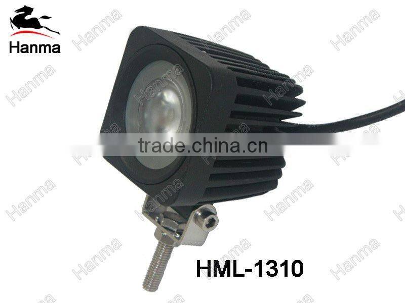 4x4 offroad 10W CREE LED work light, truck, trailer, tractor,boat,mining, adjusted to 20W30W ..SPOT beam,IP67,HML-1310