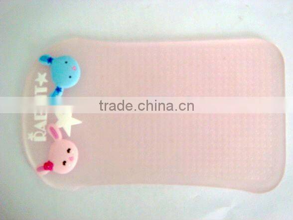 custom cheap mobile phone anti-slip rubber mat