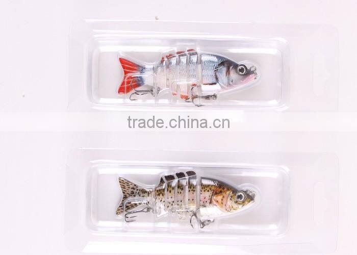 WeiHai ILURE High Quality 6-Jointed Fish Lure Wholesale