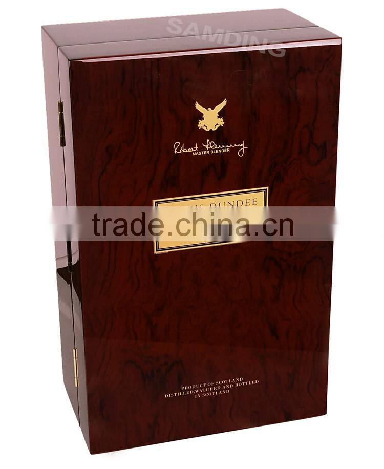 Personalized custom single wine glass packaging box for packing glass