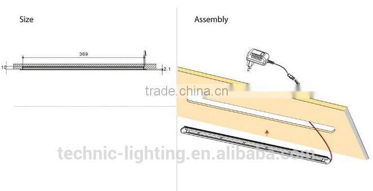 OEM LED waterproof strip light for bathroom furniture