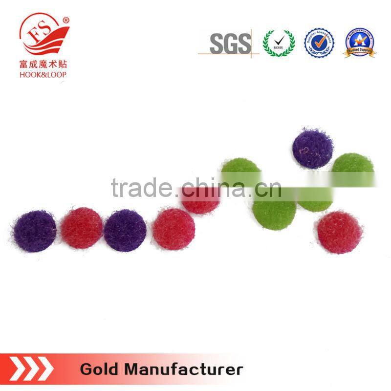 stong sticky hook and loop dot &hook and loop square and other dit cut shapes